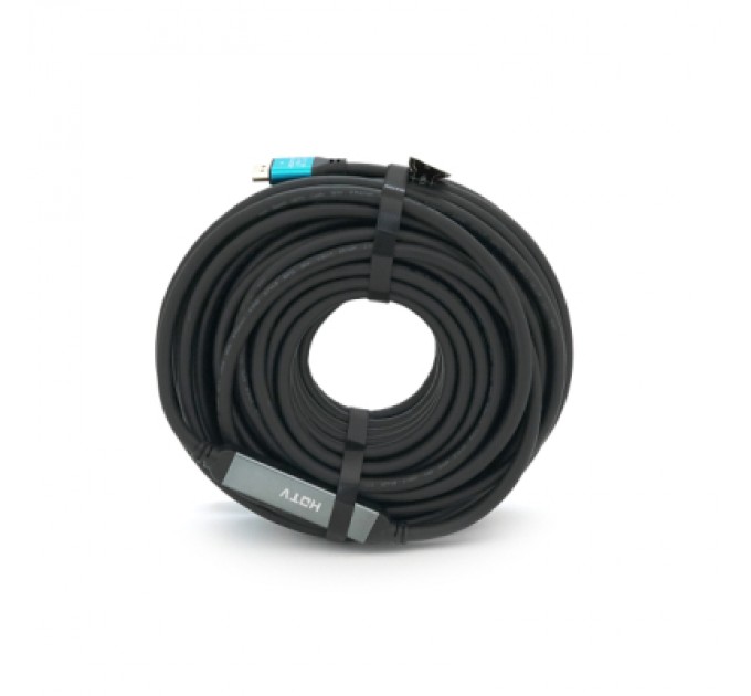 Merlion Кабель мультимедійний HDMI M to HDMI M 25.0m V2.0 4Kx2K black Merlion (YT-HDMI(M)/(M)4KV2.0-25m/19123)