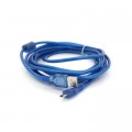 Voltronic Дата кабель USB 2.0 AM to Micro 5P 3.0m blue Voltronic (YT-AM/Mc-3B/02140)