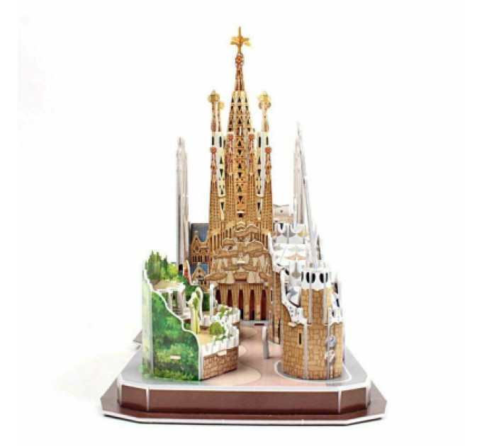 Cubic Fun Пазл Cubic Fun Тривимірна головоломка-конструктор City Line Barcelona (MC256h)