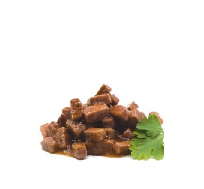 Carpathian Pet Food Вологий корм для собак Carpathian Pet Food у соусі з яловичиною 100 г (4820111141159)