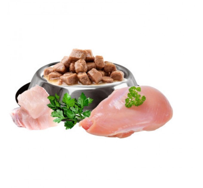 Mis Kiss Вологий корм для кішок Mis Kiss з індичкою в соусі 100 г (4820164440162/4820111141487)