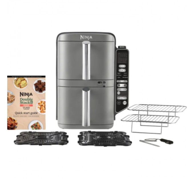 Ninja Мультипіч Ninja Double Stack XL 2-Level Hot Air Fryer 9,5 л with Smart Cook System (SL451EU)