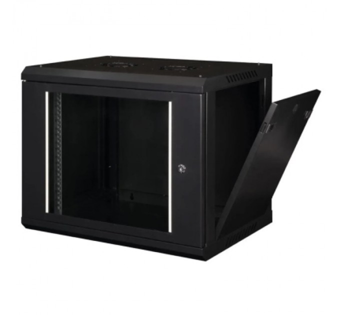 Hypernet Шафа настінна Hypernet 6U 19" 600x450 ProLine (PL-WMNC-6U-BLACK)