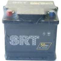 Акумулятор автомобільний SRT 6СТ-50АЗ (0) (-/+) (L1) 400А 12V (E)