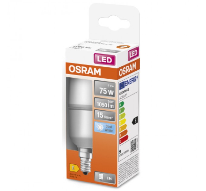 Osram Лампочка Osram LED Star STICK75 10W/840 230V FR E14 (4058075428409)