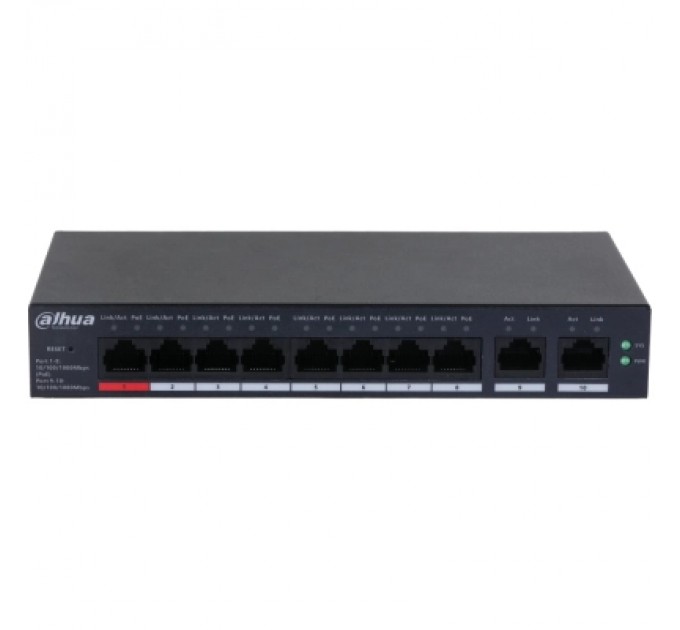 Dahua Комутатор мережевий Dahua DH-CS4010-8GT-110