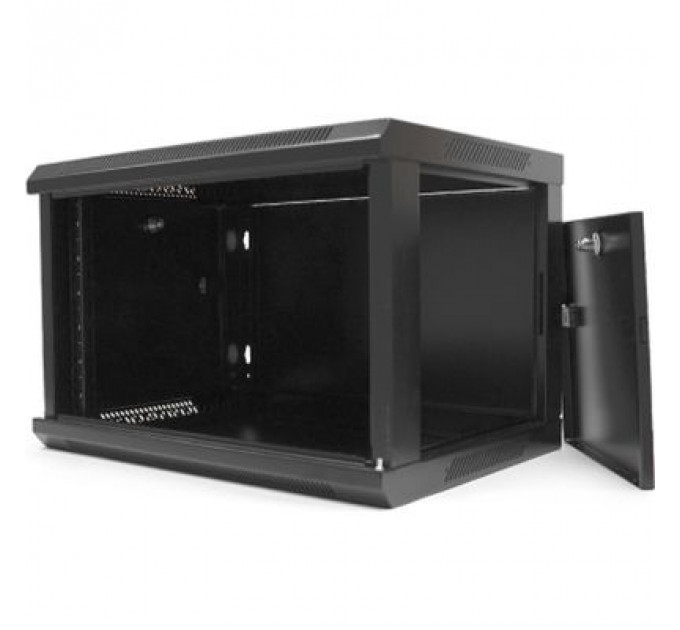 Шафа настінна Merlion 6U 19" 600*350*367 (Ш*Г*В)мм, black (MI3-6306 / 36527)