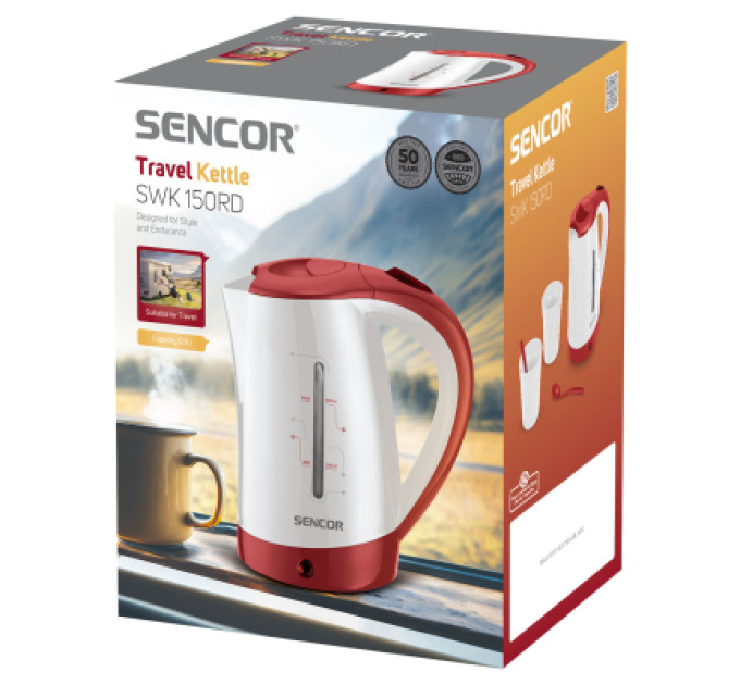 Sencor Електрочайник Sencor SWK 150 RD (SWK150RD)