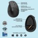 Logitech Мишка Logitech Lift Vertical Ergonomic Wireless/Bluetooth Graphite (910-006473)