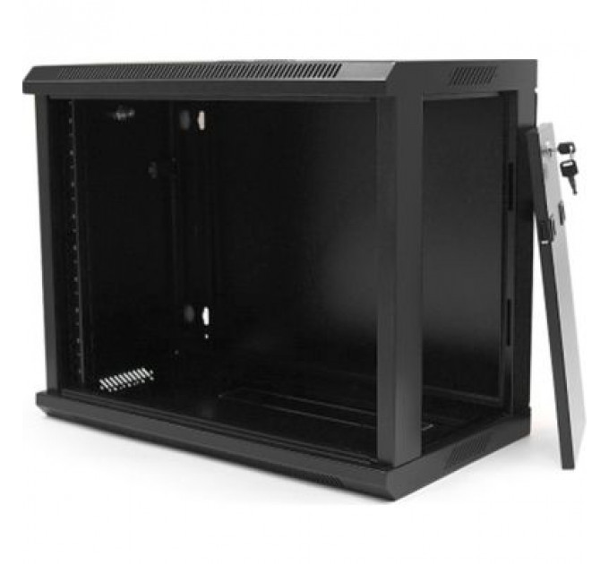 Шафа настінна Merlion 9U 19" 600*350*500 (Ш*Г*В)мм, black (MI3-6309 / 36528)