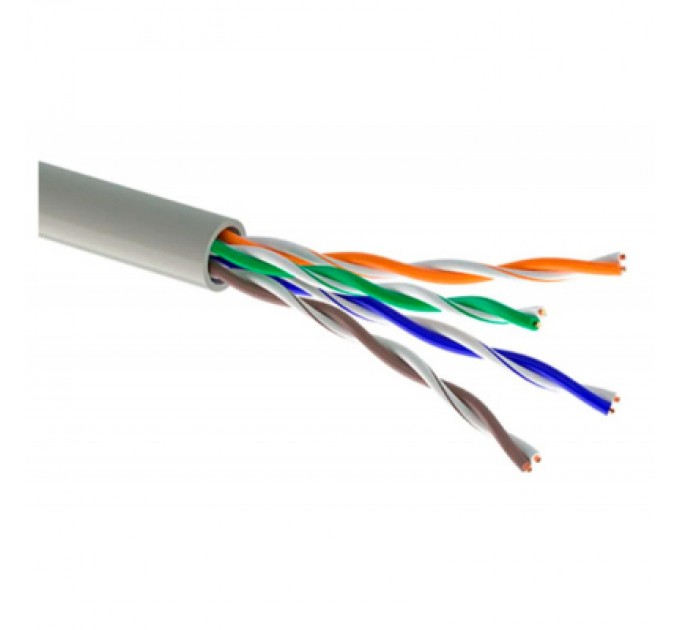 OK-Net Кабель мережевий OK-Net UTP cat.5e 305м LSOH (U/UTP-cat.5E LSOH) (КПВонг-HF-ВП(100) 4*2*0,49)