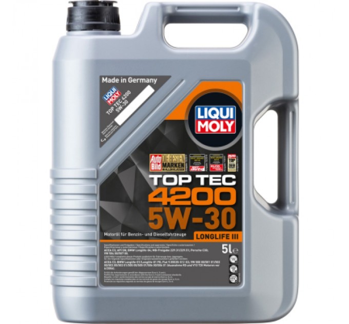 Liqui Moly Моторна олива Liqui Moly Top Tec 4200 SAE 5W-30 5л. (7661)