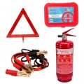 Poputchik Набір техдопомоги Poputchik з вогнегасником ВП-2 "ВОЛЬТ" (ВП-2+Знак+Аптечка+Дроти) (33-033-IS)