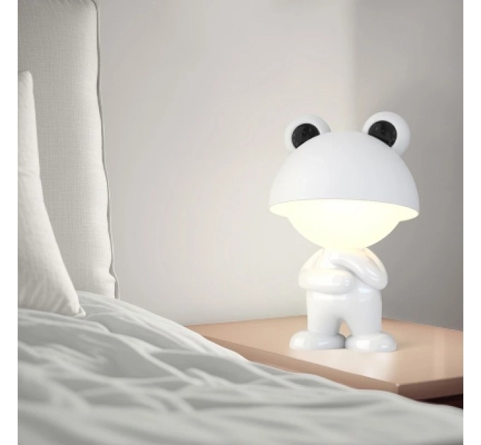 Kite Нічник Kite Світильник LED з акумулятором Dreamy Froggy, білий (K25-315-3-1)