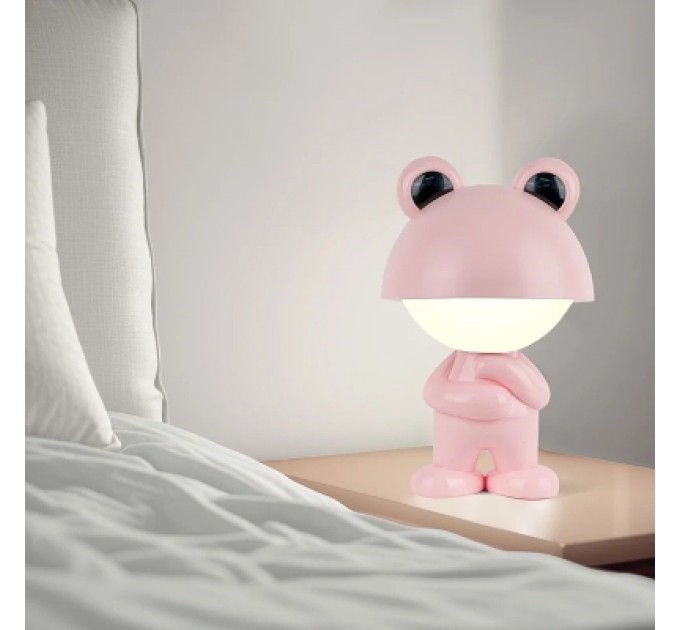 Kite Нічник Kite Світильник LED з акумулятором Dreamy Froggy, рожевий (K25-315-3-2)