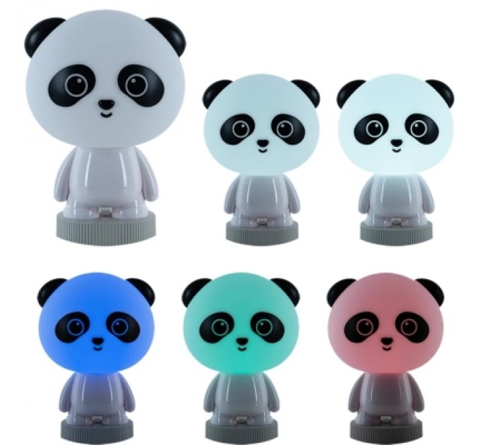 Kite Нічник Kite Світильник LED з акумулятором Panda, білий (K24-490-3-1)