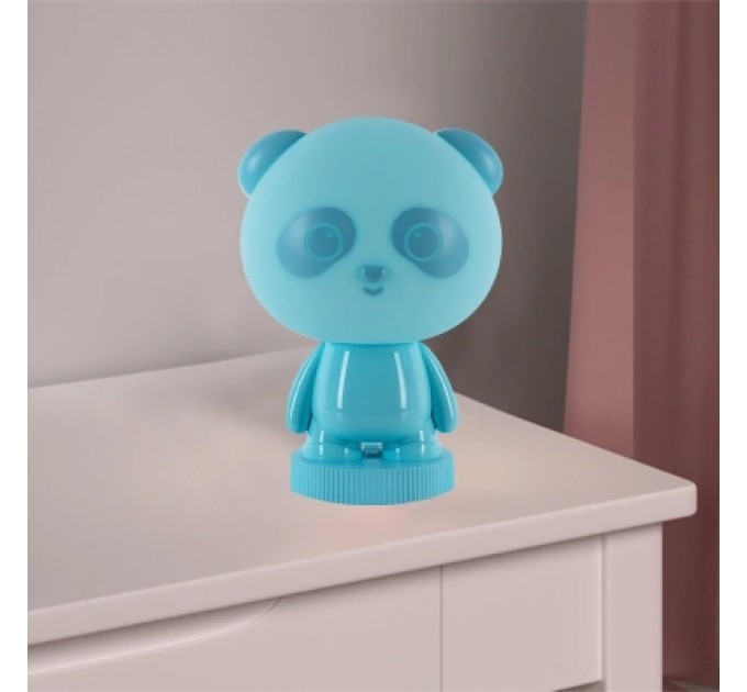 Kite Нічник Kite Світильник LED з акумулятором Panda, блакитний (K24-490-3-3)