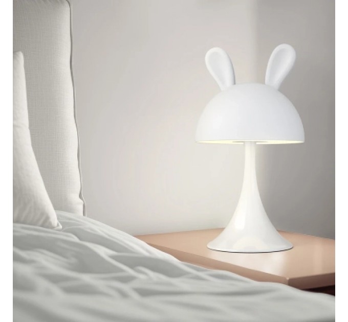 Kite Нічник Kite Світильник LED з акумулятором Simple Bunny, білий (K25-317-1-1)
