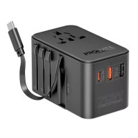 Зарядний пристрій Promate tripmate-gan70r