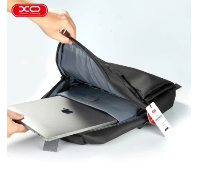 XO Рюкзак для ноутбука XO 15.6" CB02 black (CB02-15.black)