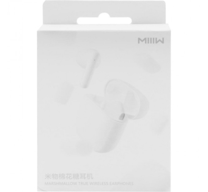Xiaomi Навушники Xiaomi TWS MiiiW TWS Wireless Earbuds Marshmallow White (MWTW03)