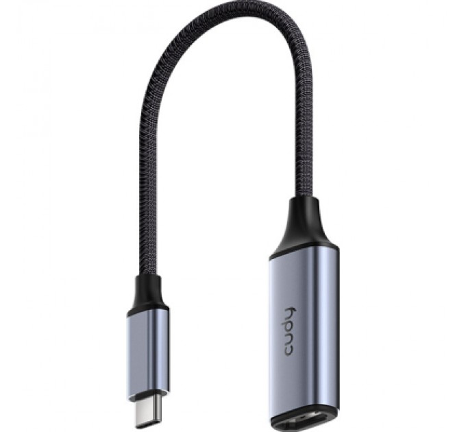 Cudy Перехідник USB-C to HDMI 4K60Hz Grey Cudy (UH401)