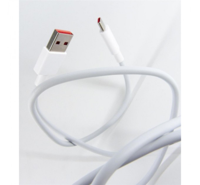 Dengos Дата кабель USB 2.0 AM to USB-C 1.0m 6A white Dengos (PLS-TC-6A-WHITE)