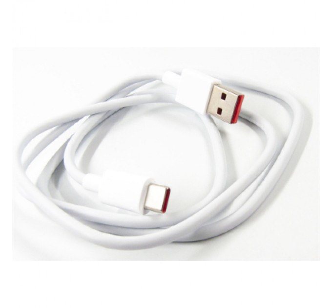Dengos Дата кабель USB 2.0 AM to USB-C 1.0m 6A white Dengos (PLS-TC-6A-WHITE)