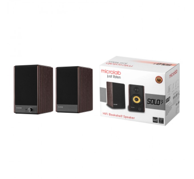 Microlab Акустична система Microlab SOLO 3 40W Brown (SOLO-3BR)