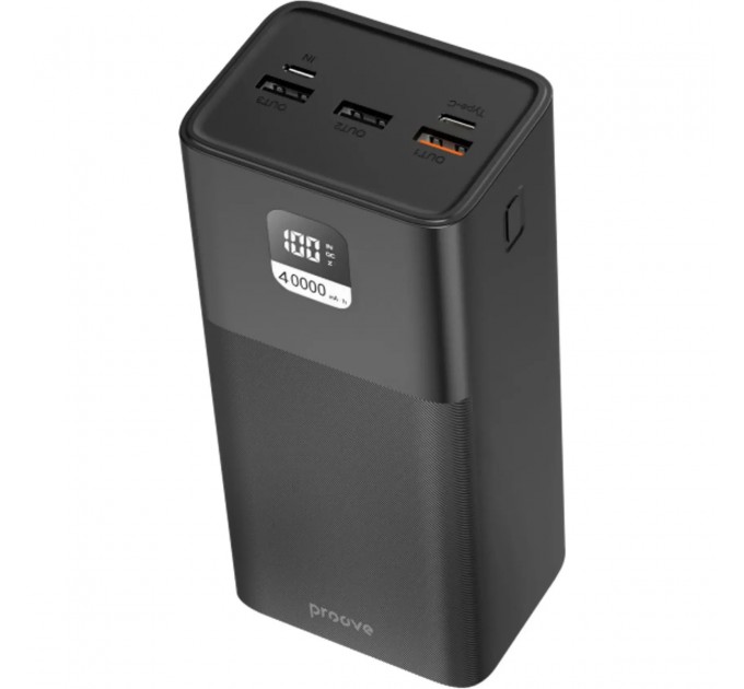 Proove Універсальна мобільна батарея Proove Giant Lite 22.5W 40000mAh Black (PBGI20312201)