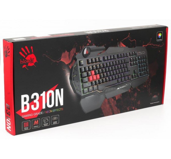 A4Tech Клавіатура A4Tech Bloody B310N Black USB