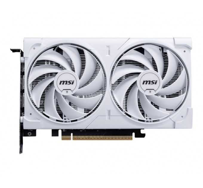 MSI Відеокарта GF RTX 5060 8GB GDDR7 Ventus 2X OC White MSI (GeForce RTX 5060 8G VENTUS 2X OC WHITE)