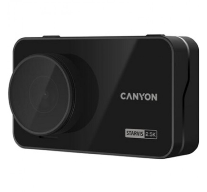 Canyon Відеореєстратор Canyon DVR25GPS WQHD 2.5K 1440p GPS Wi-Fi Black (CND-DVR25GPS)