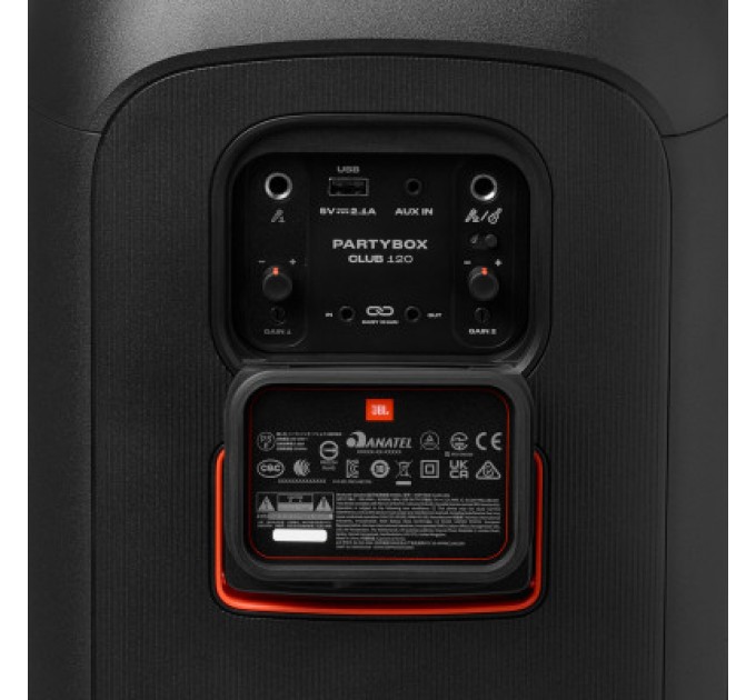 JBL Акустична система JBL PartyBox Club 120 Black (JBLPBCLUB120EP)
