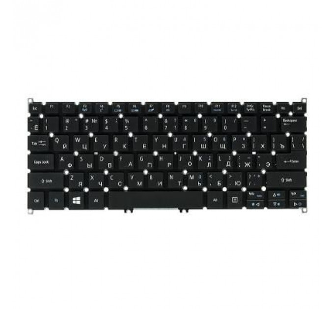 Клавіатура ноутбука Acer Aspire E3-111/V5-122 черный, без фрейма (KB311248)