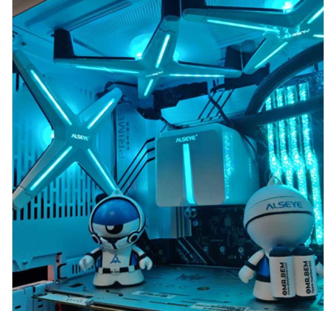 Alseye Кулер до корпусу Alseye X12 (White Push) (AS.04.03.0026)