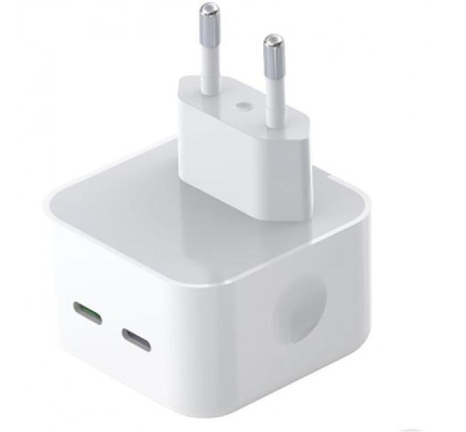 XO Зарядний пристрій XO L102 2xUSB-C PD35W White (L102.white)