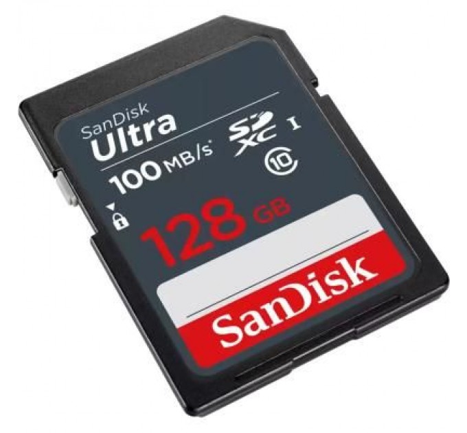 SanDisk Карта пам'яті SanDisk 128GB SDXC class 10 UHS-1 (SDSDUNR-128G-GN3IN)
