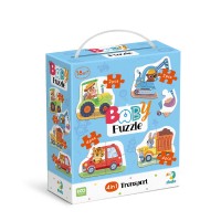 Пазл DoDo 4 в 1 Baby puzzle. Транспорт (300685)