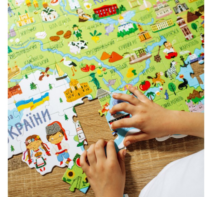 DoDo Пазл DoDo Мапа України (300267)