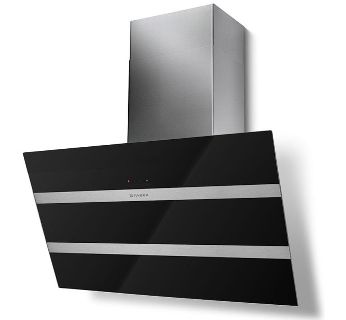 Faber Витяжка кухонна Faber Steelmax Ev8 Led Bk A80 (330.0538.526)