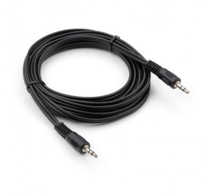Кабель мультимедійний Jack 3.5mm 3 m MM 3С Vinga (VCPDCJ35MM3BK)