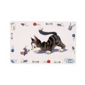 Trixie Килимок під миски Trixie Comic Cat 44x28 см (4011905245447)