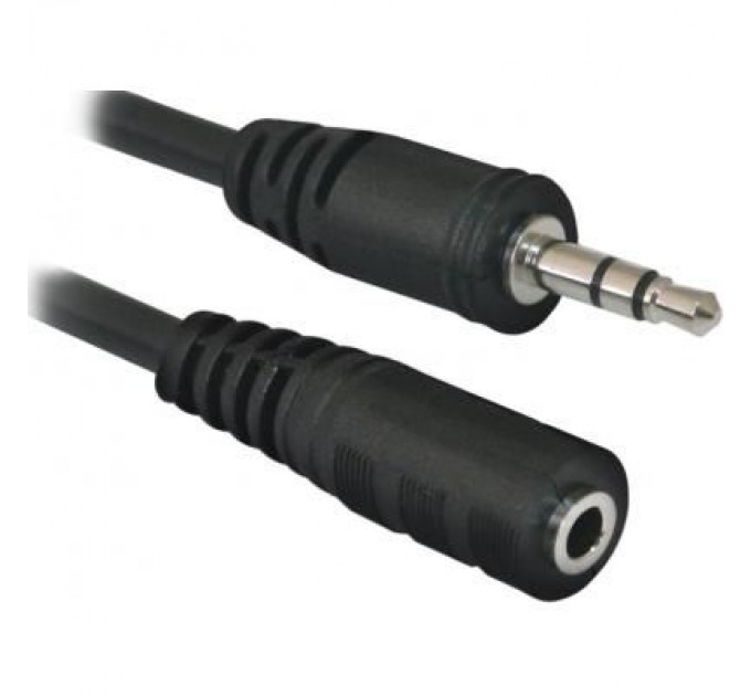 Кабель мультимедійний Jack 3.5mm male/Jack 3.5mm female 1.5m JACK02-05 Defender (87511)