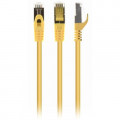 Патч-корд 0.25м S/FTP Cat 6A CU LSZH yellow Cablexpert (PP6A-LSZHCU-Y-0.25M)