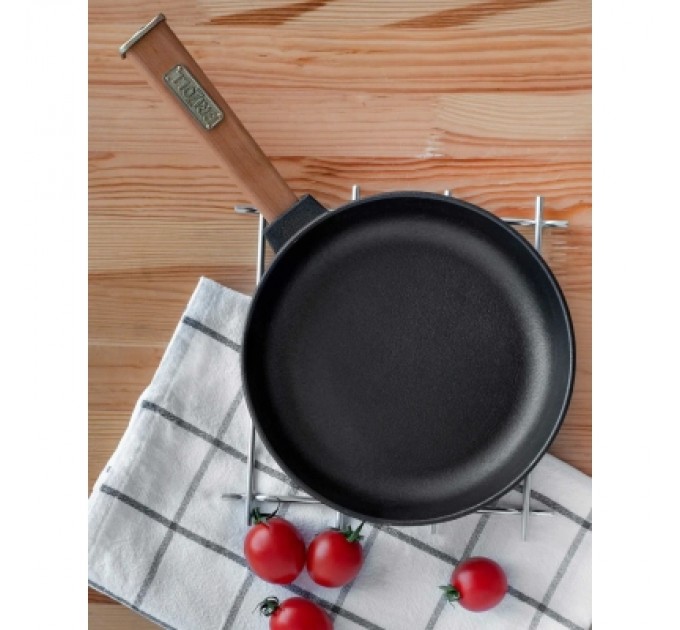 Brizoll Сковорода Brizoll Optima чавунна з ручкою 200х35 мм (O2035-P)