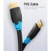Vention Кабель мультимедійний HDMI to HDMI 5.0m V2.0 4K 60Hz PVC Vention (AACBJ)