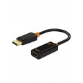 Cabletime Перехідник Сabletime DisplayPort – HDMI V 2.0 (M/F), 0.2 м, (1920*1080p)/60HZ, Black (CP22B)
