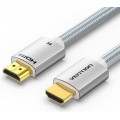 Vention Кабель Vention HDMI - HDMI V 2.1 (M/M), 1 м, Silver (ALCIF)