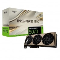 Відеокарта GF RTX 5070 12GB GDDR7 Inspire 3X OC MSI (GeForce RTX 5070 12G INSPIRE 3X OC)